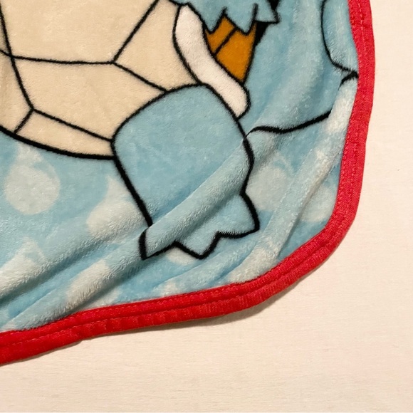 Pokemon Fleece Blanket with Pikachu Charmander Bulbasaur and Squirtle 47” x 36” - Picture 7 of 16